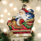 Old World Christmas - Santa In Sleigh Ornament