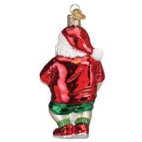 Old World Christmas - Pickleball Santa Ornament