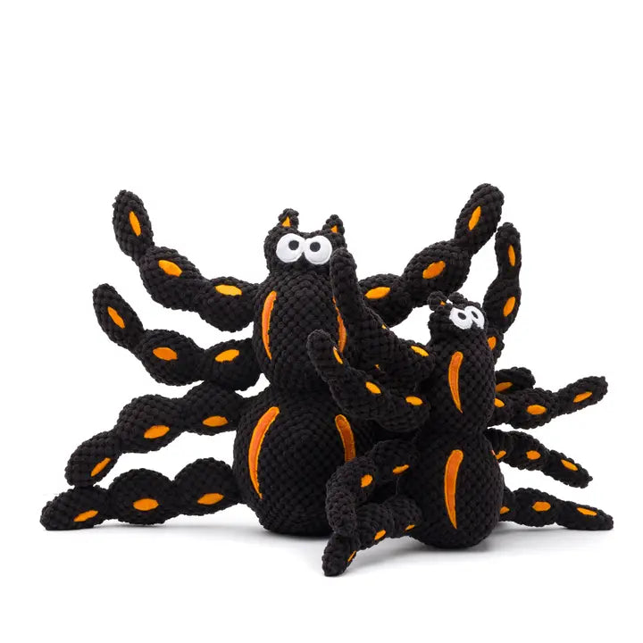 Fabdog - Halloween Spider Floppy Dog Toy