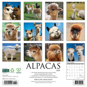 2025 Alpacas Calendar