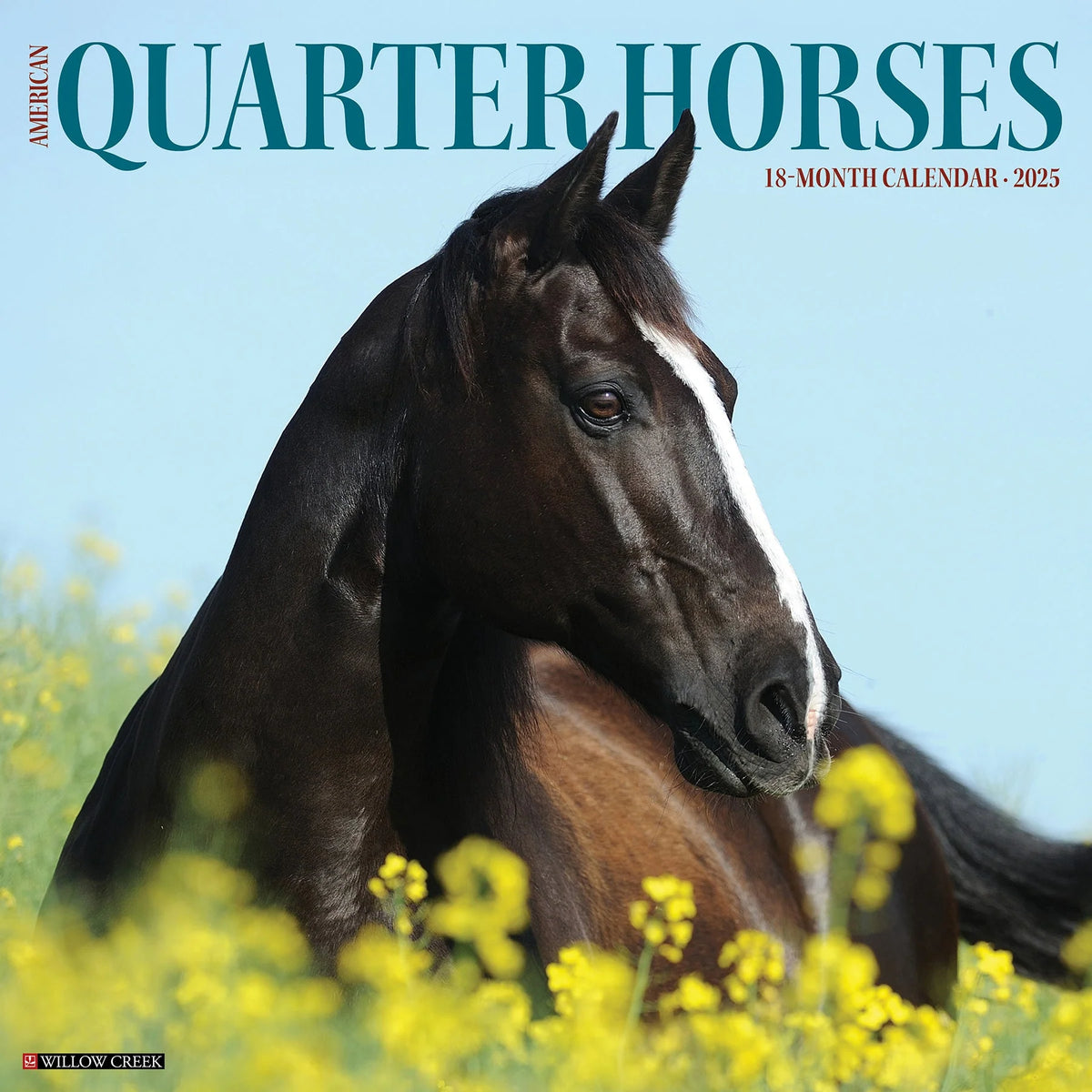 2025 American Quarter Horses Calendar