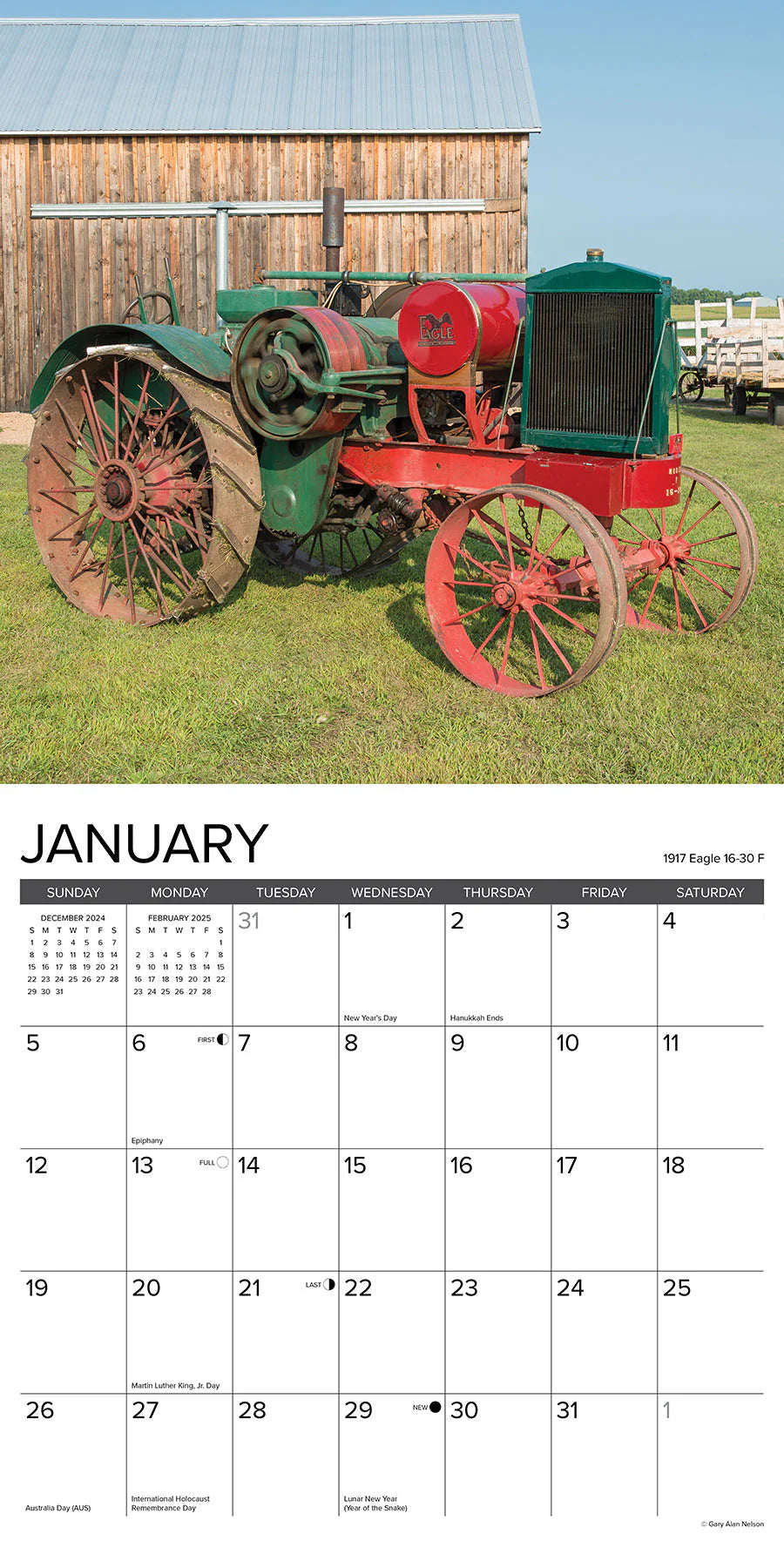 2025 Classic Tractors Calendar