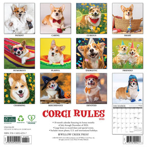 2025 Corgi Rules Calendar