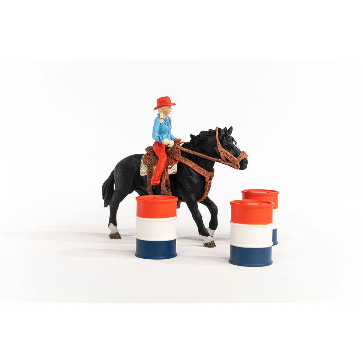 Schleich - Cowgirl Barrel Racing