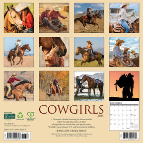 2025 Cowgirls Calendar