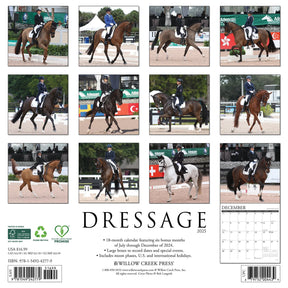 2025 Dressage Calendar