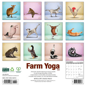 2025 Farm Yoga Calendar