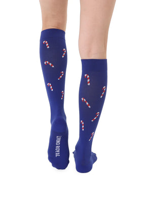 Living Royal - Socks Compression Holiday Candy Cane