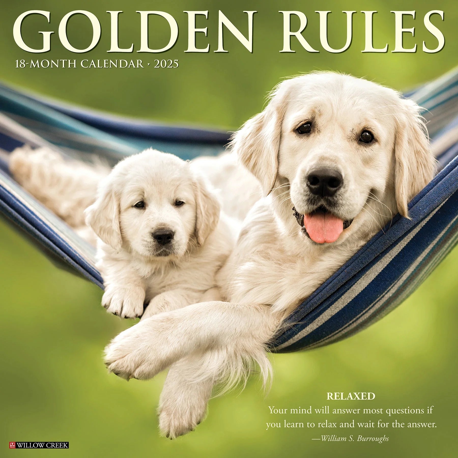 2025 Golden Rules Calendar