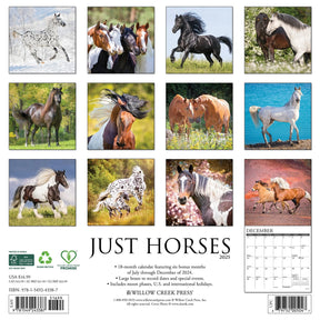 2025 Horses Calendar