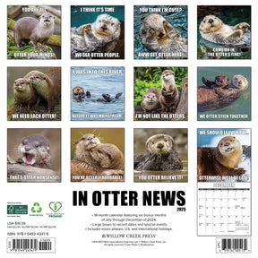 2025 In Otter News Calendar