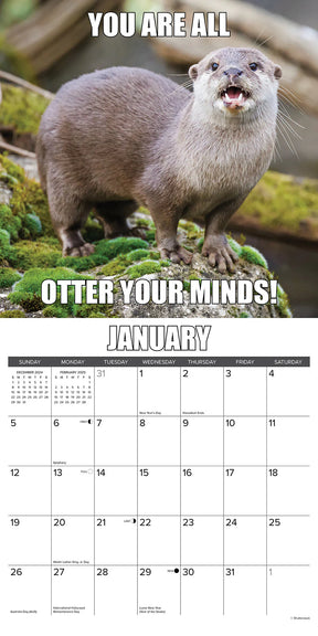 2025 In Otter News Calendar