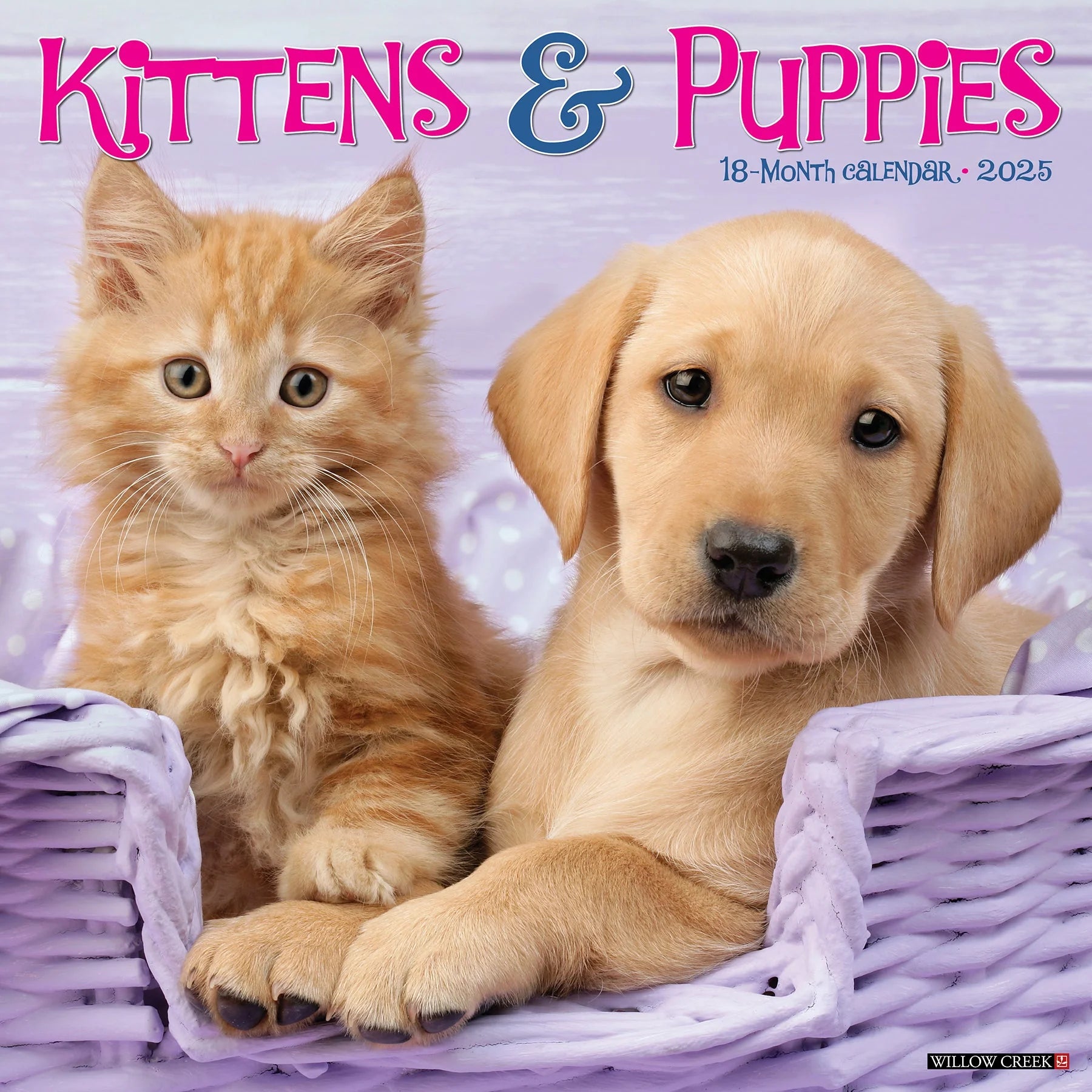 2025 Kittens & Puppies Calendar