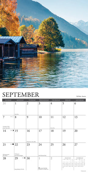 2025 Lake View Calendar