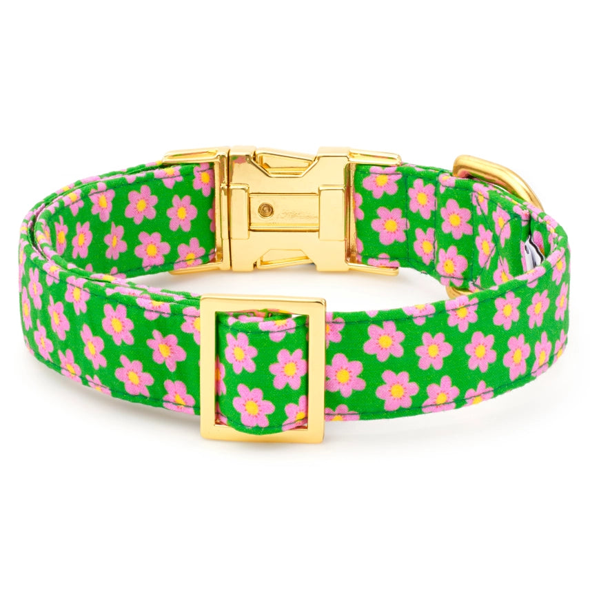 Dog Collar Flower Power Summer