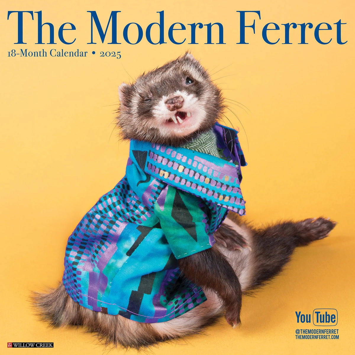 2025 Modern Ferret Calendar