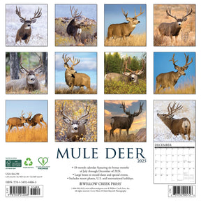 2025 Mule Deer Calendar