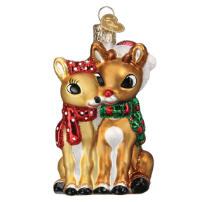 Old World Christmas - Rudolph And Clarice Ornament