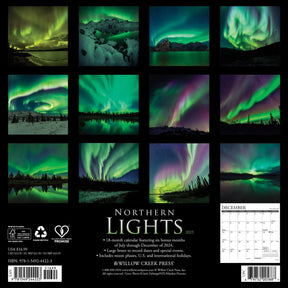 2025 Northern Lights Calendar