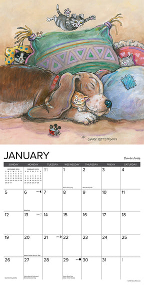 2025 Paws & Claws By Gary Patterson Calendar