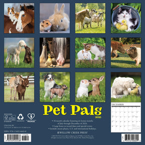 2025 Pet Pals Calendar