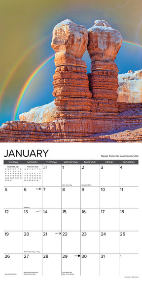 2025 Rainbows Calendar