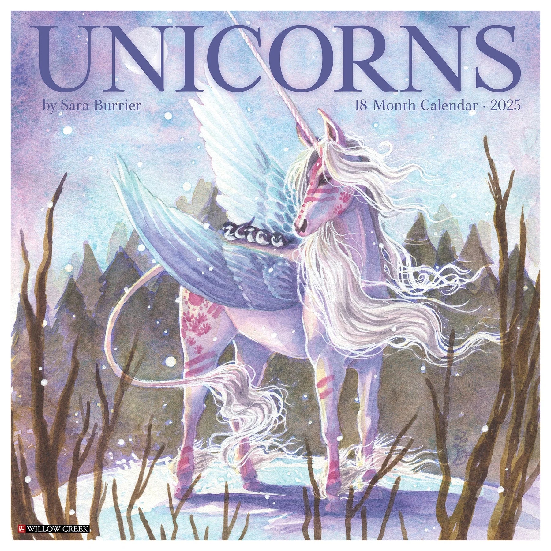 2025 Unicorns By Sara Burrier Calendar