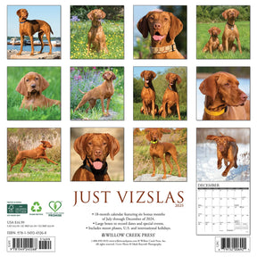 2025 Vizslas Calendar