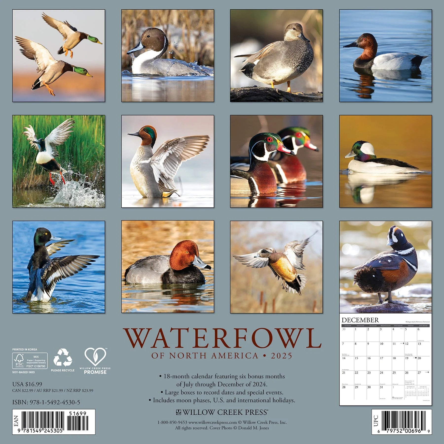 2025 Waterfowl Calendar