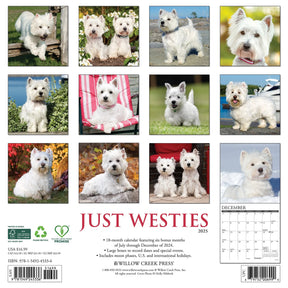 2025 Westies Calendar