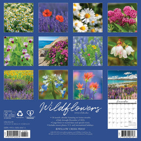 2025 Wildflowers Calendar