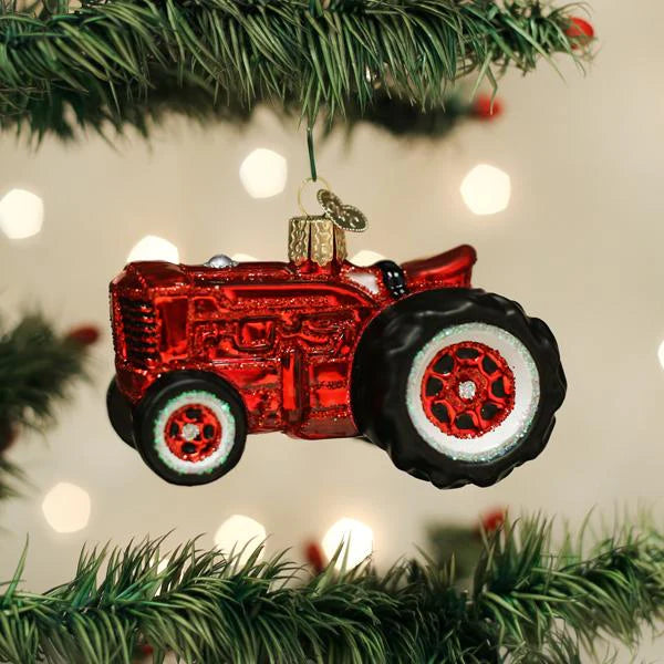 Old World Christmas - Old Farm Tractor Ornament