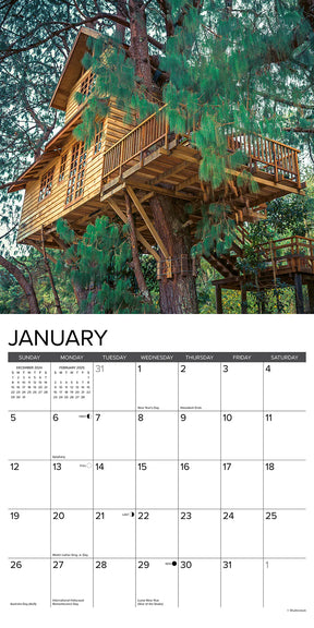 2025 Treehouses Calendar