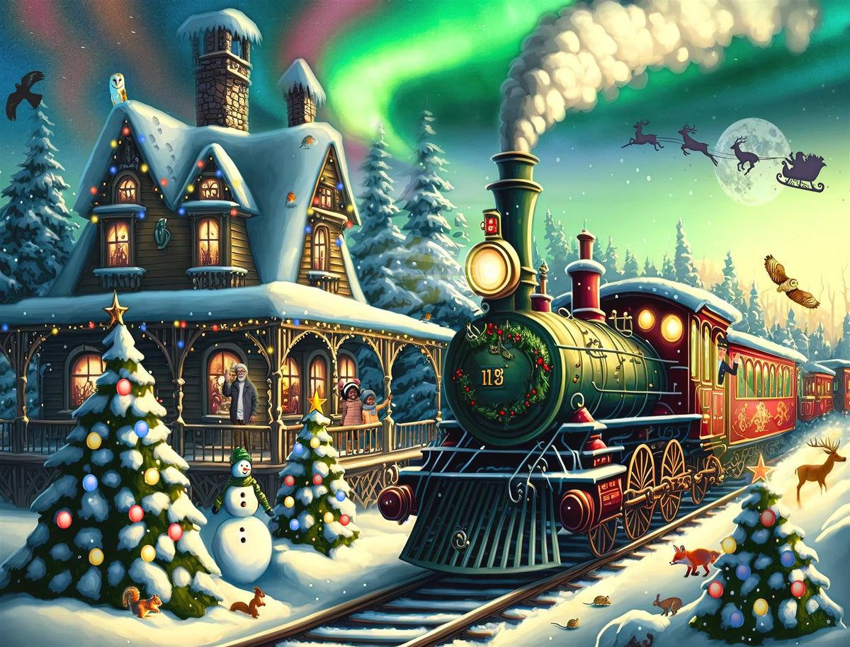 Puzzle The Christmas Train