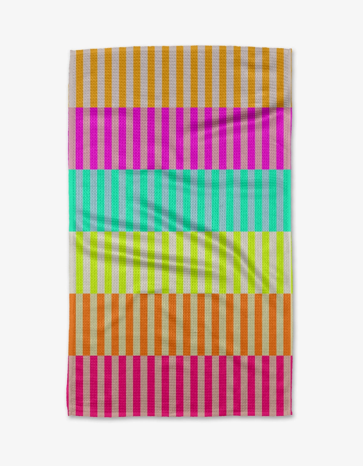 Geometry - Tea Towel Neon Nights