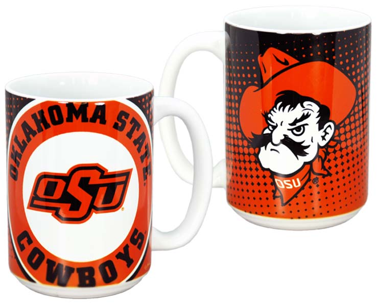 Mug OSU w/ Pistel Pete Grande Dot Pattern