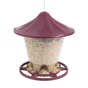 More Birds - Round Hopper Bird Feeder