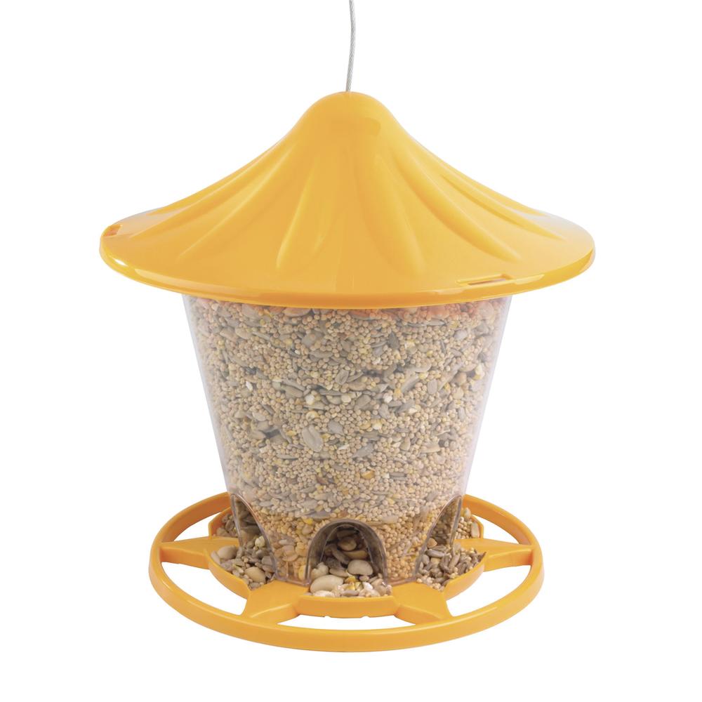 More Birds - Round Hopper Bird Feeder