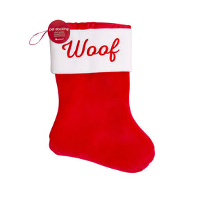 Holiday Stocking Woof Plush