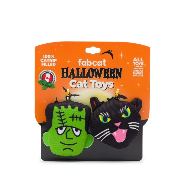 Fabdog - Halloween Frankenstein Cat Toy