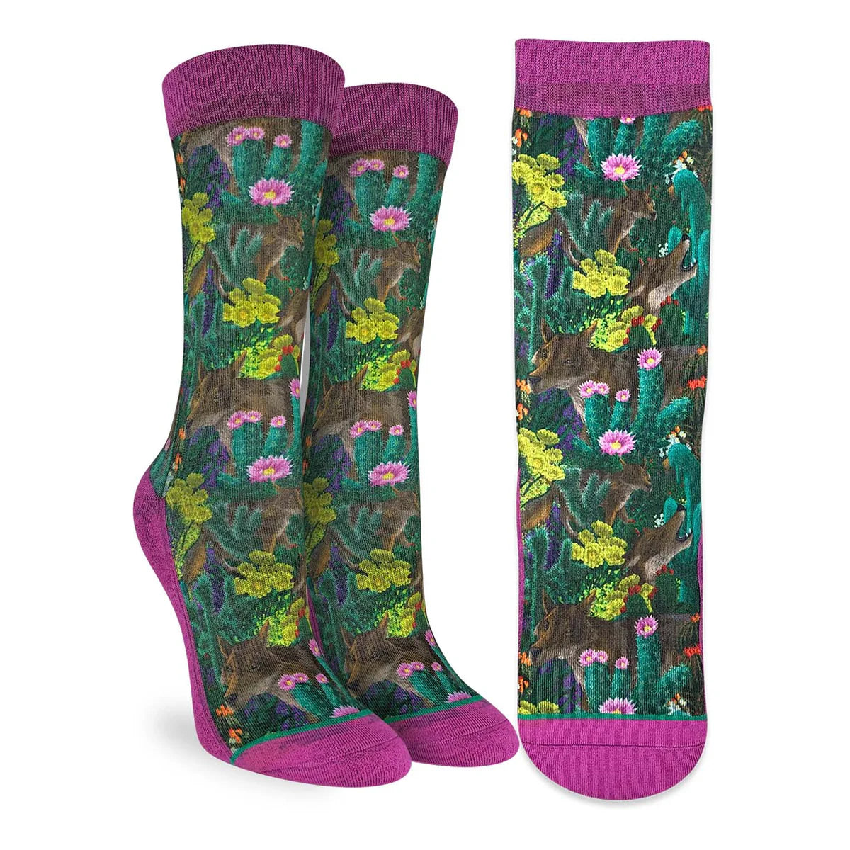 Good Luck Sock - Women's Cactus Coyotes