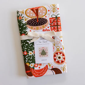 Gingiber Tea Towel Christmas