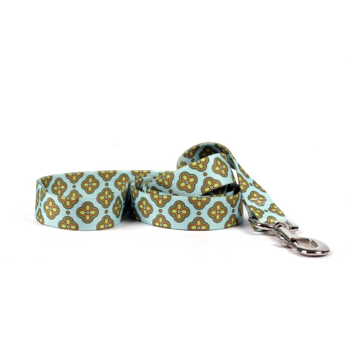 Yellow Dog Designs - Cleo Blue Dog Lead 3/8"x60"