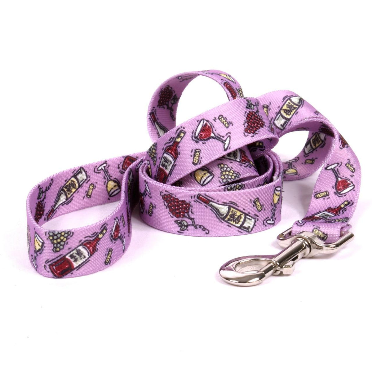 Yellow Dog Designs - Wine Crazy Dog Leash