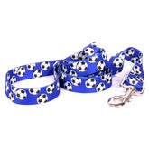 Yellow Dog Designs - Soccer Balls Dog Leash 1"x60"