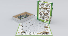 Puzzle Dinosaurs of Cretaceous Period