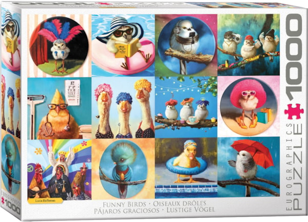 Puzzle Funny Birds