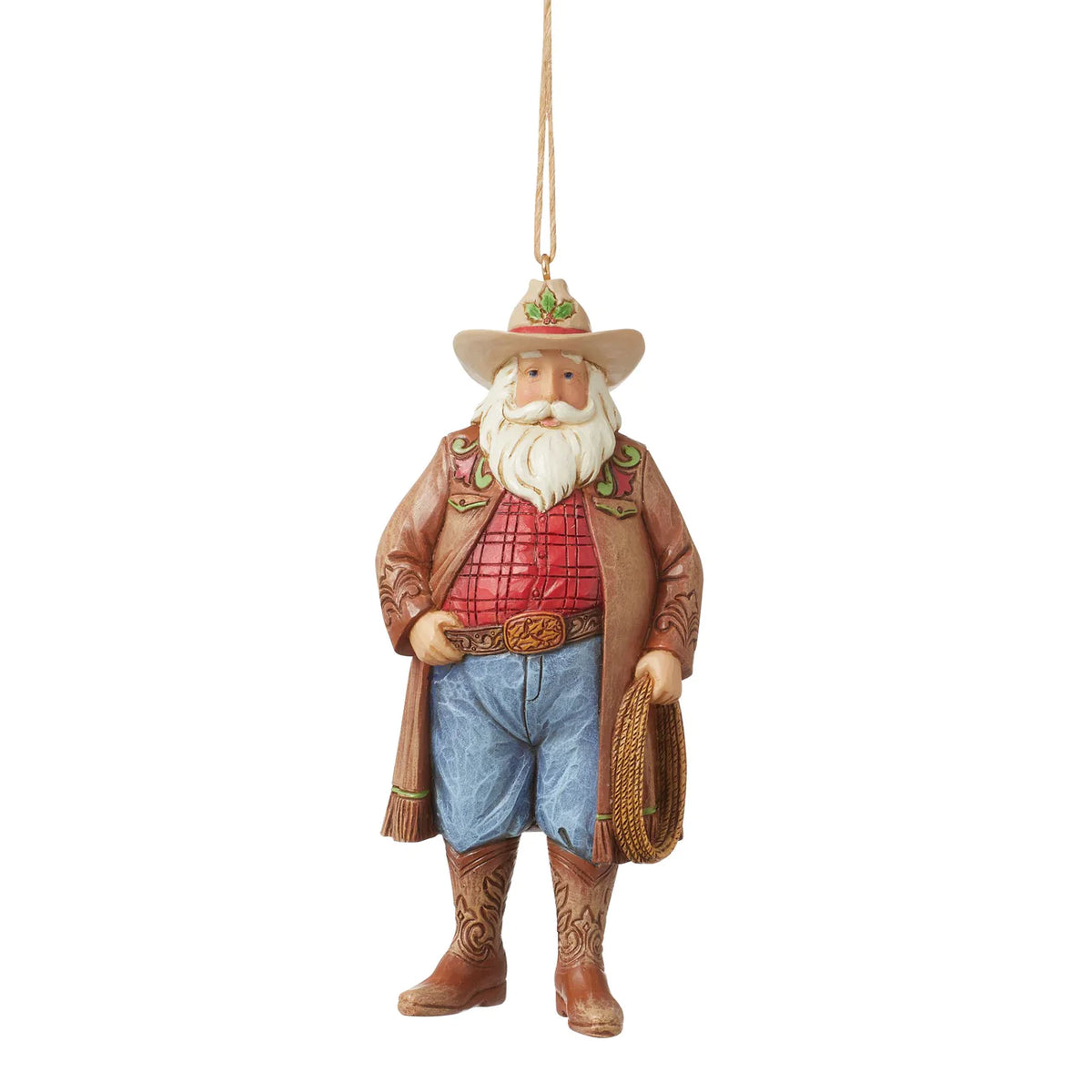 Ornament Western Santa