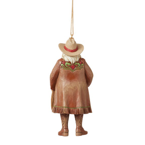 Ornament Western Santa