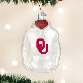 Old World Christmas - Oklahoma University Hoodie Ornament